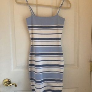 by the way. striped mini dress